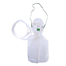 [Ox-1031] Mascarilla Oxígeno Adulto Reservorio  No Reinhalación con seguridad